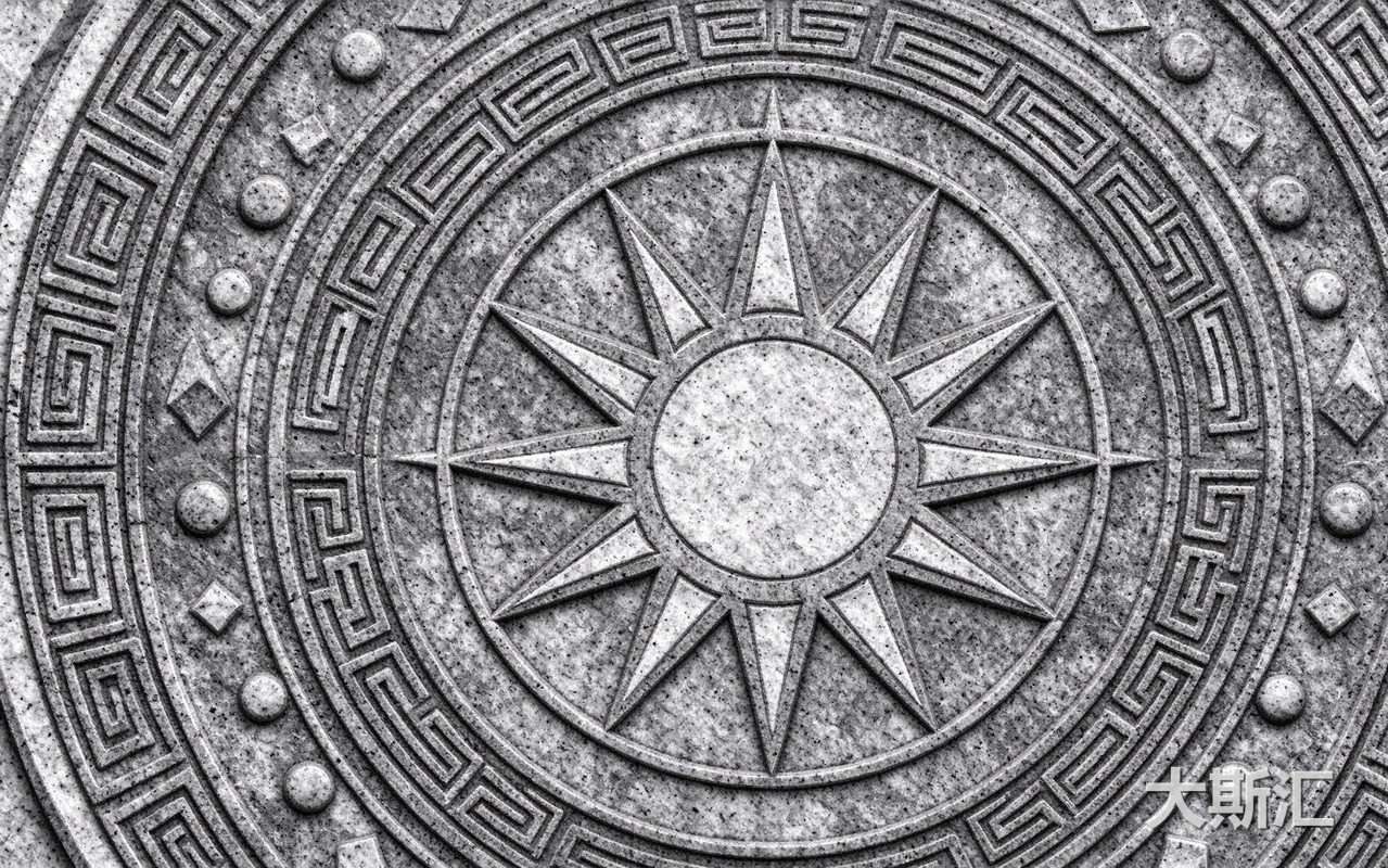 浮雕雕塑纹样图形贴图预览图